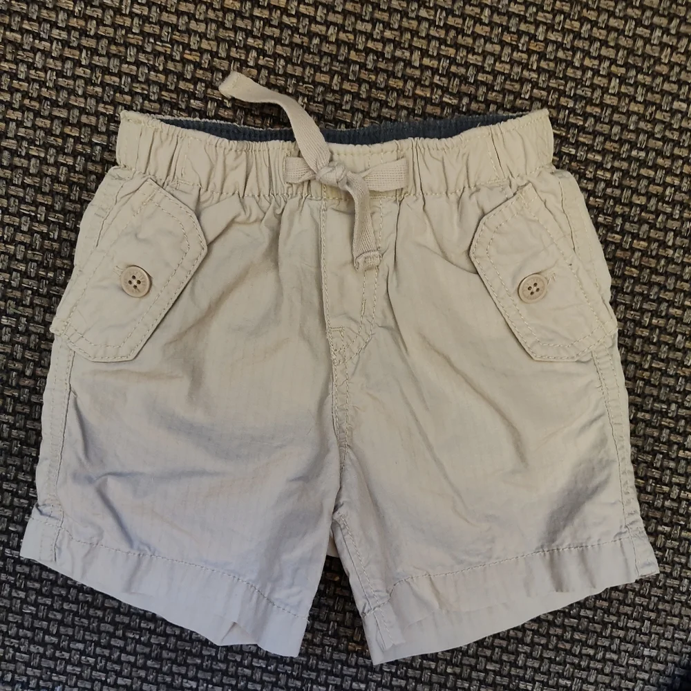 Gap, Gymb.,Place Baby Shorts Set - Red, Beige, Green, and Navy